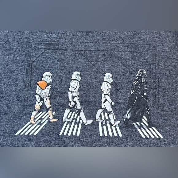 Star Wars Storm Trooper Death Vader T-shirt XL Short Sleeve - Picture 2 of 3